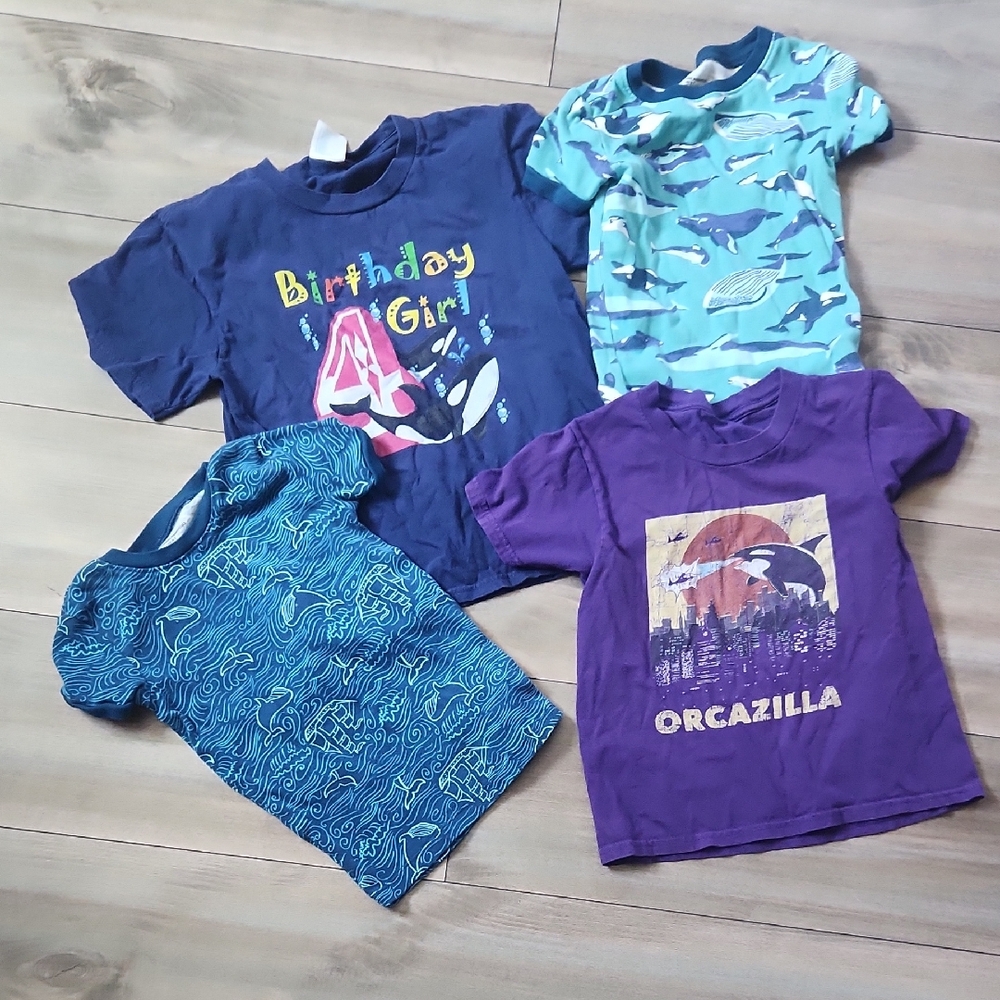 4 Pc Ocean Animal/Orca Bundle 6/S Lot